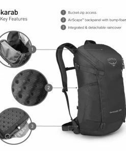Osprey Skarab 22 Wanderrucksack Black Herren -Headbag-Shop unnamed file 1116