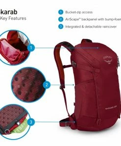 Osprey Skarab 22 Rucksack Mystic Red Herren 17 Osprey Skarab 22 Rucksack Mystic Red Herren -Headbag-Shop unnamed file 1198