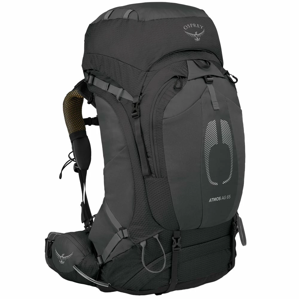 Osprey Atmos AG 65 Trekkingrucksack Black Herren 3 Osprey Atmos AG 65 Trekkingrucksack Black Herren