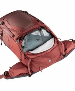 Deuter Futura Air Trek SL 55+10 Wanderrucksack Redwood/Lava Damen, Herren -Headbag-Shop unnamed file 1553