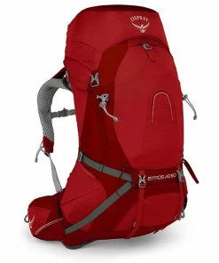 Osprey Atmos AG 50 Wanderrucksack Rigby Red Herren