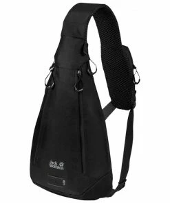 Jack Wolfskin Delta Air Sling Bag Black Damen, Herren