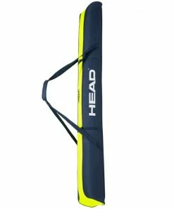 Head Double Skibag Skitasche Black/Anthracite/Neon Yellow Damen, Herren