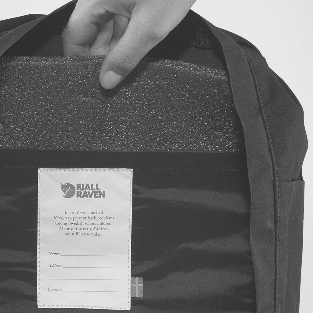 Fjällräven Kanken Laptop Unirucksack Graphite Damen, Herren 6 Fjällräven Kanken Laptop Unirucksack Graphite Damen, Herren – Bild 4