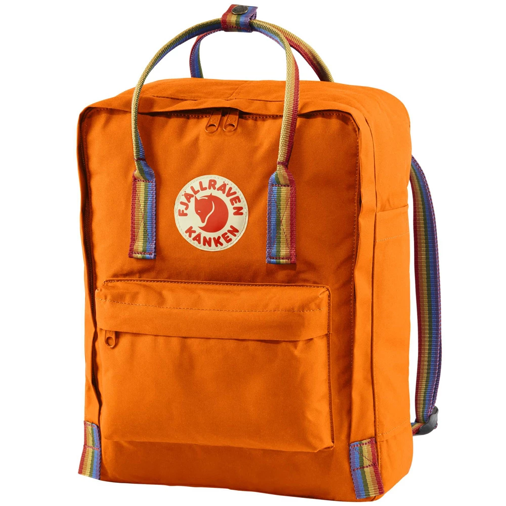 Fjällräven Kanken Rucksack Burnt Orange-Rainbow Pattern Damen, Herren 4 Fjällräven Kanken Rucksack Burnt Orange-Rainbow Pattern Damen, Herren – Bild 2