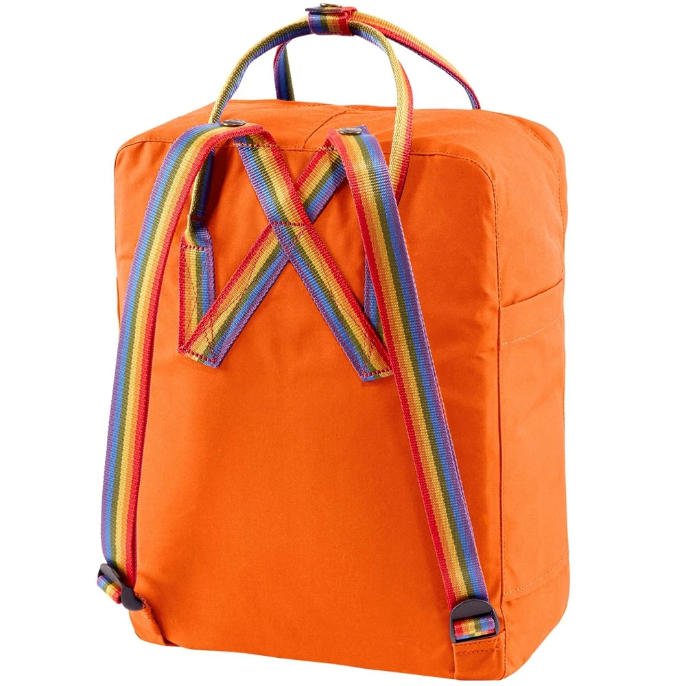 Fjällräven Kanken Rucksack Burnt Orange-Rainbow Pattern Damen, Herren 5 Fjällräven Kanken Rucksack Burnt Orange-Rainbow Pattern Damen, Herren – Bild 3