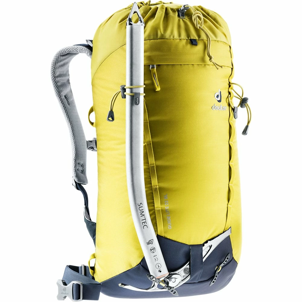Deuter Guide Lite 22 SL Hiking-Rucksack Greencurry/Navy Damen, Herren 7 Deuter Guide Lite 22 SL Hiking-Rucksack Greencurry/Navy Damen, Herren – Bild 5