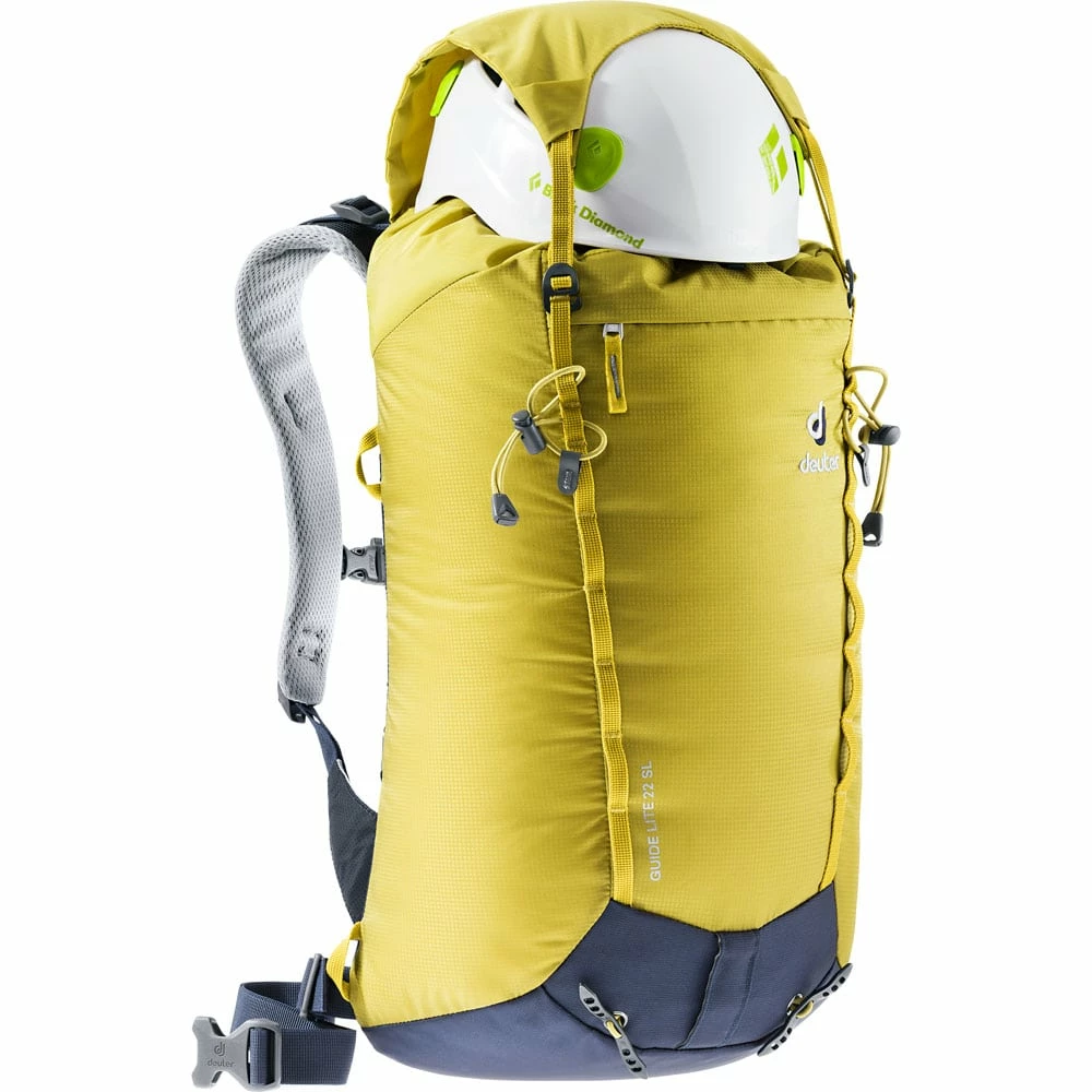 Deuter Guide Lite 22 SL Hiking-Rucksack Greencurry/Navy Damen, Herren 8 Deuter Guide Lite 22 SL Hiking-Rucksack Greencurry/Navy Damen, Herren – Bild 6