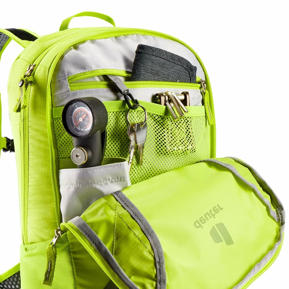 Deuter Race Air 10 Fahrradrucksack Citrus/Graphite Damen, Herren 6 Deuter Race Air 10 Fahrradrucksack Citrus/Graphite Damen, Herren – Bild 4