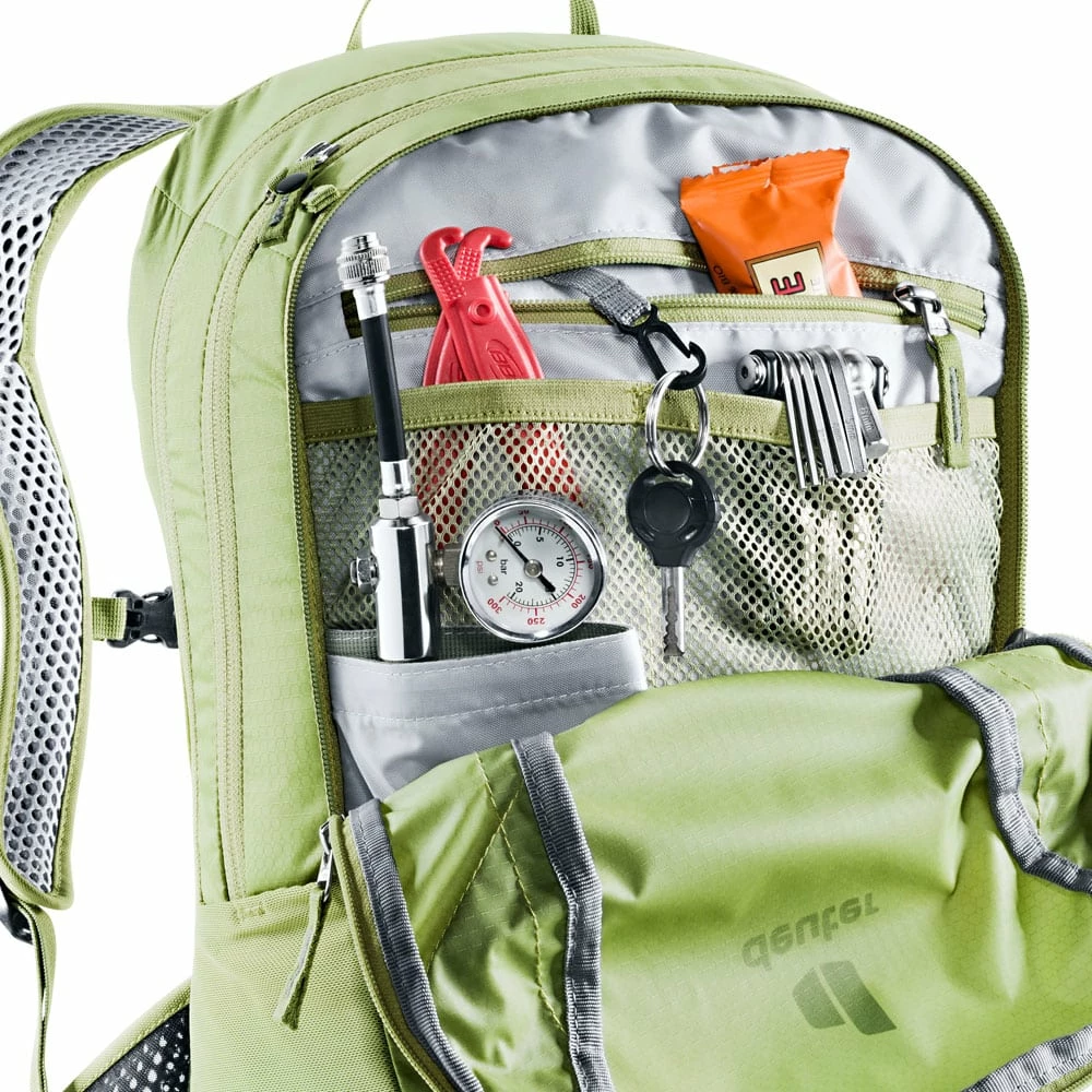 Deuter Race EXP Air Fahrradrucksack Pistachio/Pine Damen, Herren 5 Deuter Race EXP Air Fahrradrucksack Pistachio/Pine Damen, Herren – Bild 3