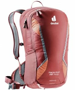 Deuter Race EXP Air Fahrradrucksack Redwood/Paprika Damen, Herren
