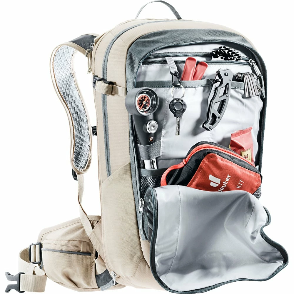 Deuter Compact EXP 14 Fahrradrucksack Teal/Sand Damen, Herren 5 Deuter Compact EXP 14 Fahrradrucksack Teal/Sand Damen, Herren – Bild 3