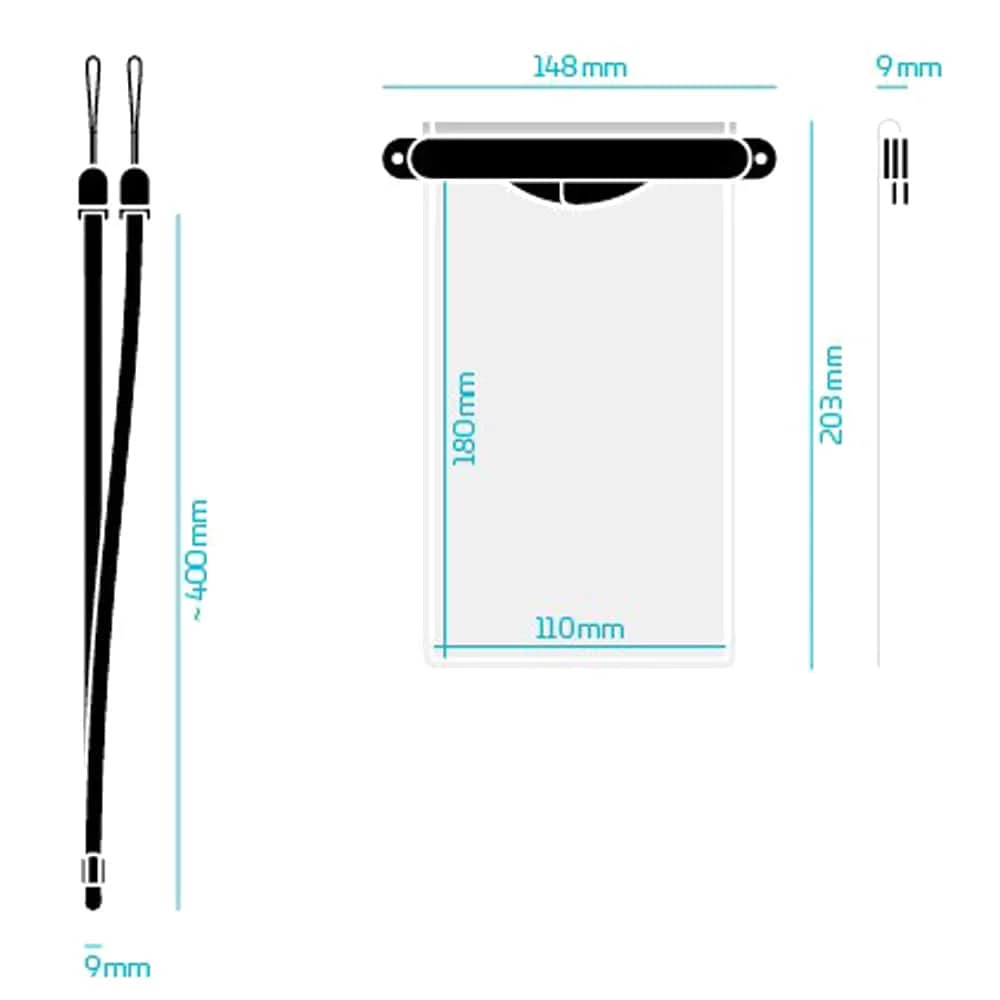 Fidlock Dry Bag Medium Wasserdichte Tasche Transparent Black Damen, Herren 7 Fidlock Dry Bag Medium Wasserdichte Tasche Transparent Black Damen, Herren – Bild 5