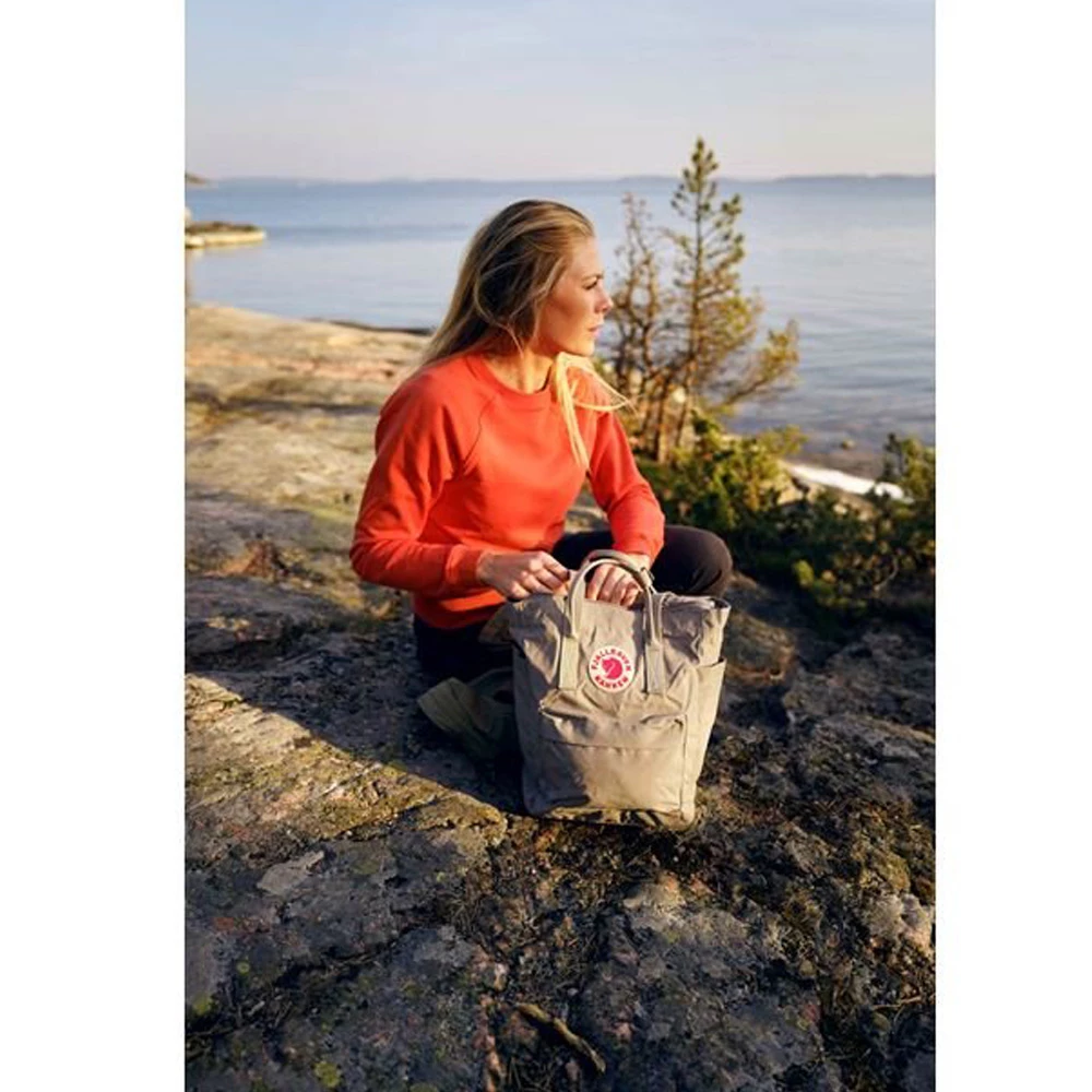 Fjällräven Kanken Totepack Schultertasche Fog Damen 7 Fjällräven Kanken Totepack Schultertasche Fog Damen – Bild 5