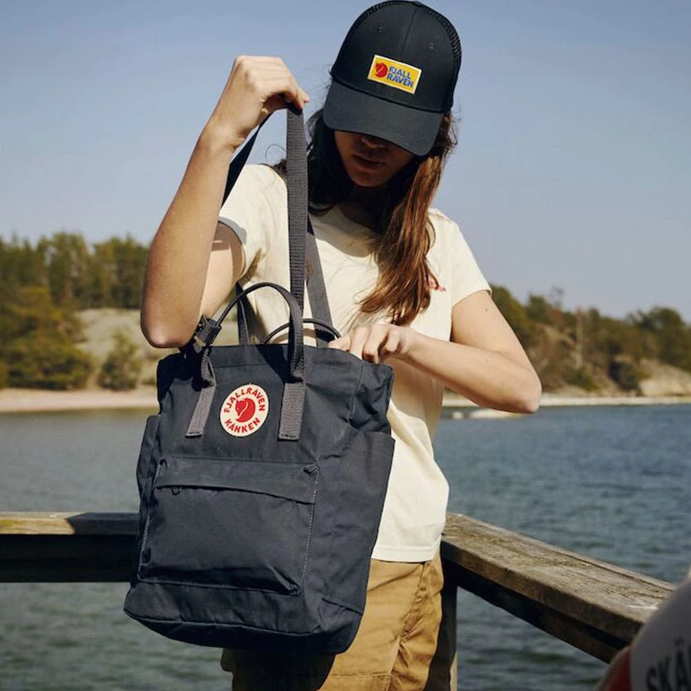 Fjällräven Kanken Totepack Shopper-Bag Graphite Damen 7 Fjällräven Kanken Totepack Shopper-Bag Graphite Damen – Bild 5