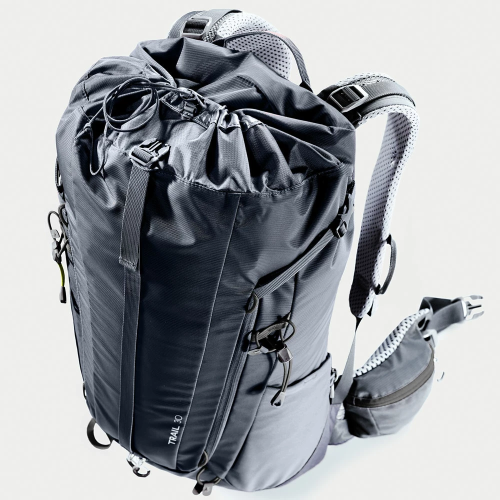 Deuter Trail 30 Wanderrucksack Black/Graphite Damen, Herren 4 Deuter Trail 30 Wanderrucksack Black/Graphite Damen, Herren – Bild 2