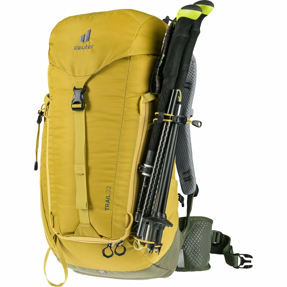 Deuter Trail 22 Kletterrucksack Turmeric/Khaki Damen, Herren 9 Deuter Trail 22 Kletterrucksack Turmeric/Khaki Damen, Herren – Bild 7